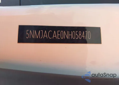 2022 Hyundai Tucson Se from USA, damaged, VIN 5NMJACAE0NH058470